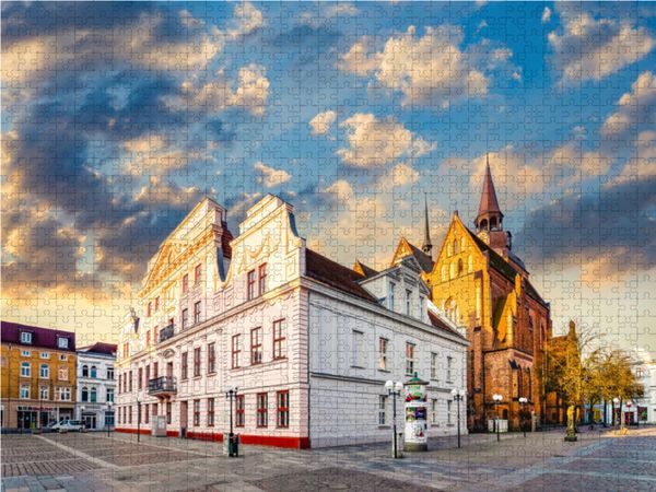 Produktbild: CALVENDO Puzzle Ein Motiv aus dem Kalender G&uuml;strow Impressionen | 1000 Teile Lege-Gr&ouml;&szlig;e 64x48cm Foto-Puzzle f&uuml;r gl&uuml;ckliche Stunden
