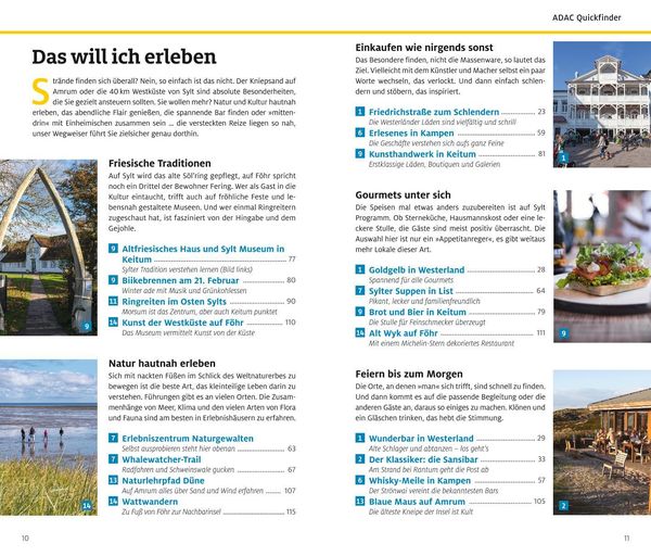 ADAC Reiseführer Sylt mit Amrum, Föhr, Helgoland