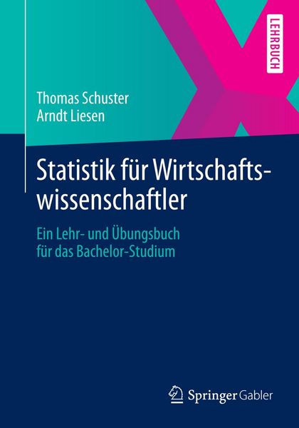 Produktbild: Statistik f&uuml;r Wirtschaftswissenschaftler