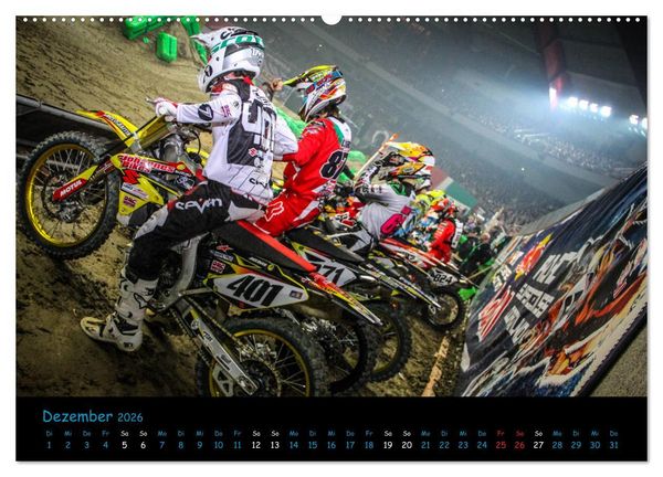 Produktbild: MX Racing 2026 (Wandkalender 2026 DIN A2 quer), CALVENDO Monatskalender