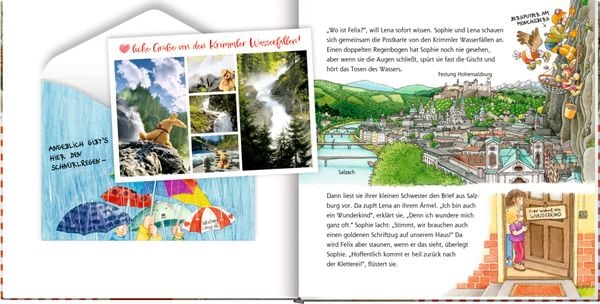 Produktbild: Mit Felix durch &Ouml;sterreich - Abenteuerliche Briefe ...