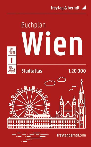Produktbild: Freytag & berndt Stadtatlas Wien Buchplan 1:20.000