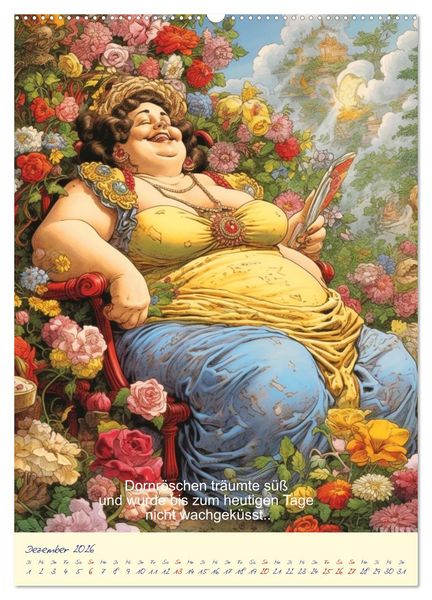 Produktbild: M&auml;rchen. Wie es wirklich war und nie erz&auml;hlt wurde! (hochwertiger Premium Wandkalender 2026 DIN A2 hoch), Kunstdruck in Hochglanz