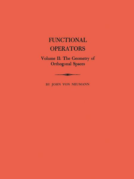 Produktbild: Functional Operators, Volume 2