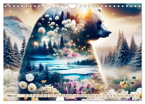 Produktbild: Verborgenes Naturgefl&uuml;ster (Wandkalender 2026 DIN A4 quer), CALVENDO Monatskalender