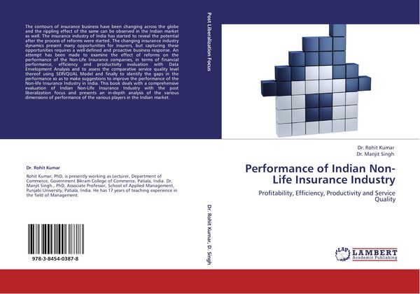 Produktbild: Performance of Indian Non-Life Insurance Industry