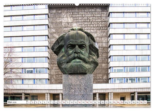 Produktbild: Kulturhauptstadt Chemnitz (hochwertiger Premium Wandkalender 2026 DIN A2 quer), Kunstdruck in Hochglanz