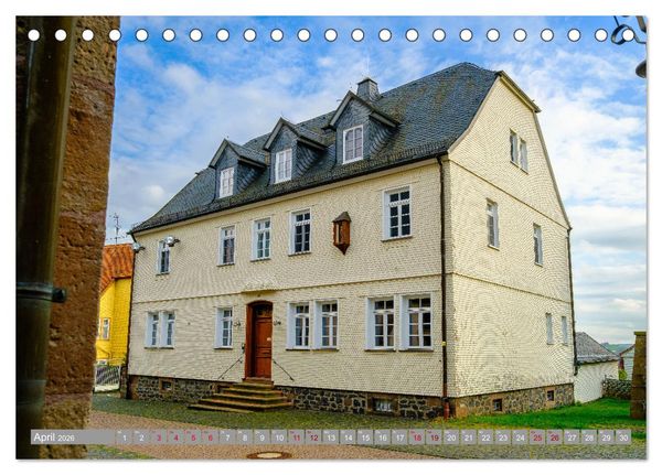 Produktbild: Ein Blick auf Herbstein (Tischkalender 2026 DIN A5 quer), CALVENDO Monatskalender