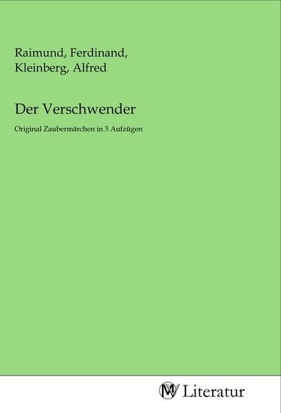 Produktbild: Der Verschwender