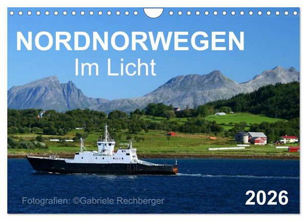 Produktbild: Nordnorwegen im Licht (Wandkalender 2026 DIN A4 quer), CALVENDO Monatskalender