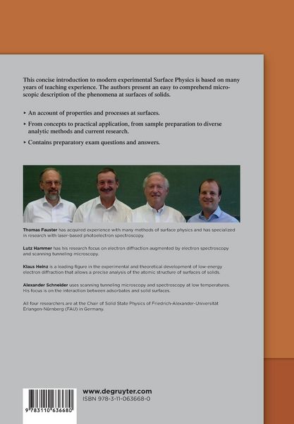 Produktbild: Surface Physics