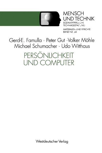 Produktbild: Pers&ouml;nlichkeit und Computer