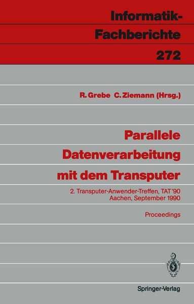 Produktbild: Parallele Datenverarbeitung mit dem Transputer
