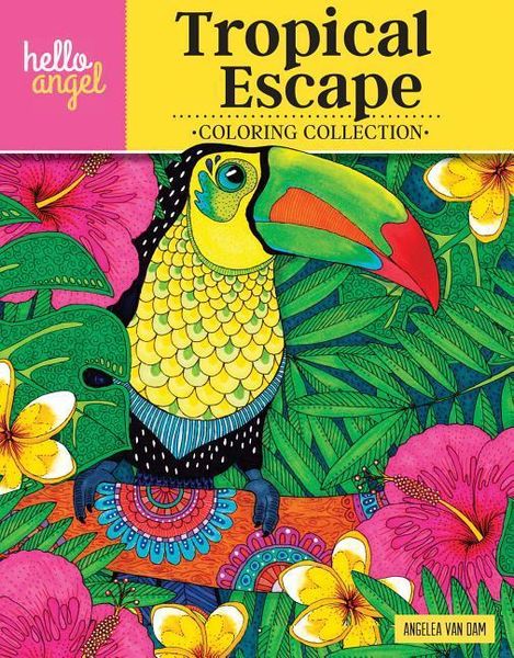 Produktbild: Hello Angel Tropical Escape Coloring Collection