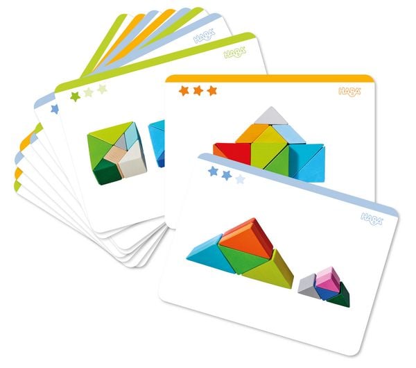 Produktbild: HABA 3D-Legespiel Tangram-W&uuml;rfel (Kinderspiel)