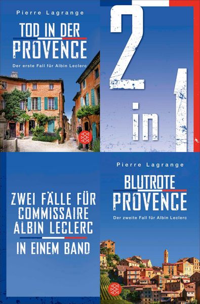 Produktbild: Tod in der Provence / Blutrote Provence - Zwei F&auml;lle f&uuml;r Commissaire Albin Leclerc in einem Band