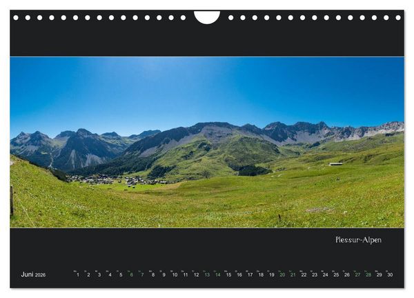 Produktbild: Arosa Panorama (Wandkalender 2026 DIN A4 quer), CALVENDO Monatskalender