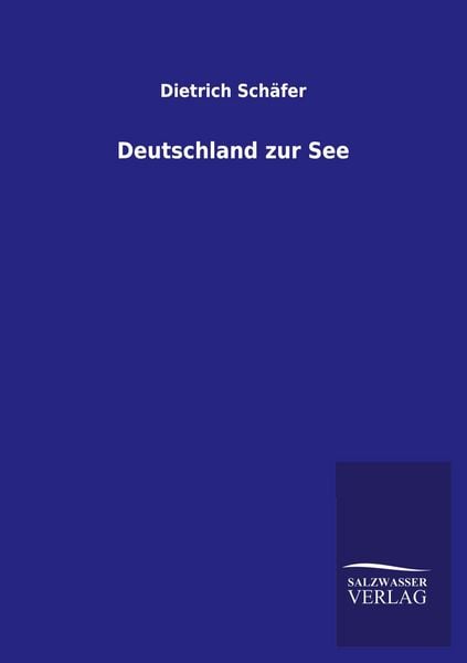 Produktbild: Deutschland zur See