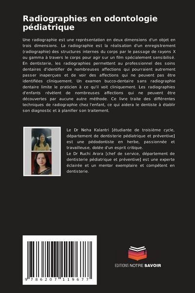 Produktbild: Radiographies en odontologie p&eacute;diatrique