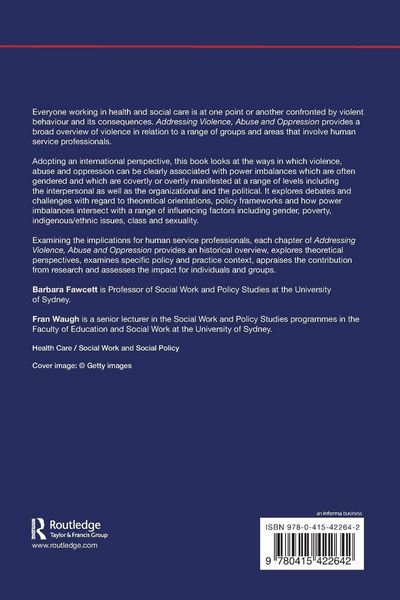 Produktbild: Addressing Violence, Abuse and Oppression