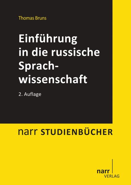 Produktbild: Einf&uuml;hrung in die russische Sprachwissenschaft