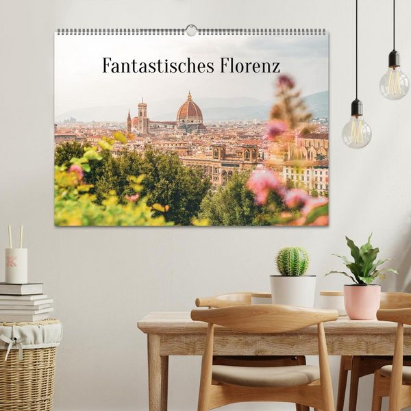 Produktbild: Fantastisches Florenz (Wandkalender 2027 DIN A2 quer), CALVENDO Monatskalender