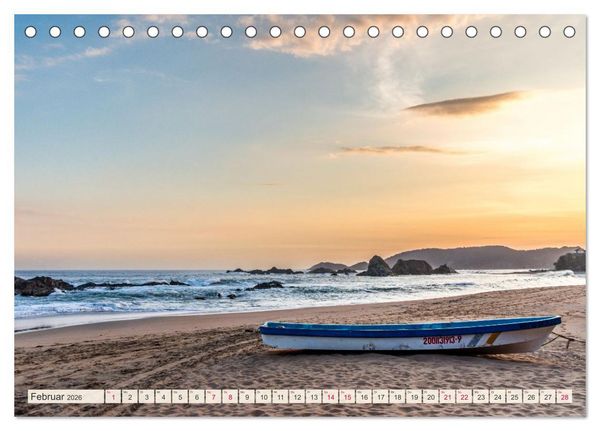 Produktbild: Traumk&uuml;sten: Eine Maritime Reise um die Welt (Tischkalender 2026 DIN A5 quer), CALVENDO Monatskalender
