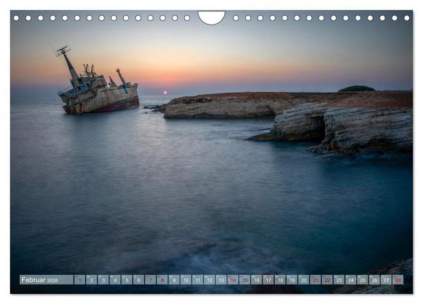 Produktbild: Zypern Geheimnisvolle Insel (Wandkalender 2026 DIN A4 quer), CALVENDO Monatskalender