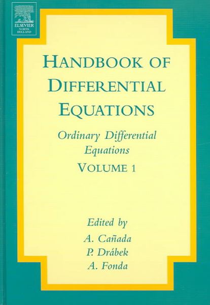 Produktbild: Handbk Of Differential Equatio