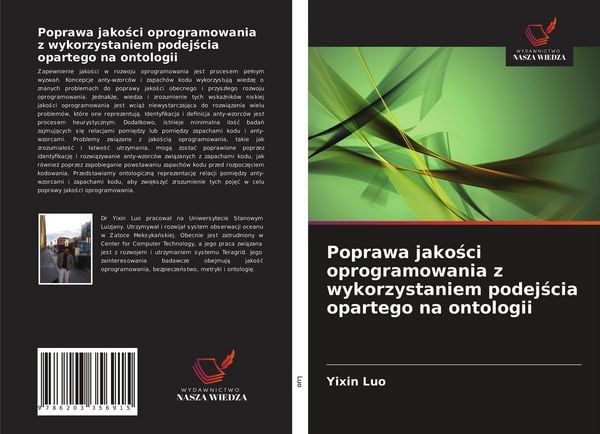 Produktbild: Poprawa jako&iquest;ci oprogramowania z wykorzystaniem podej&iquest;cia opartego na ontologii