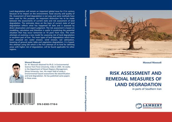 Produktbild: Risk Assessment and Remedial Measures Of Land Degradation