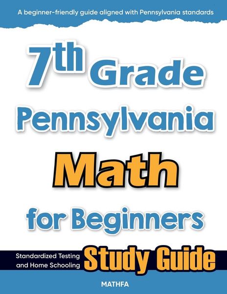 Produktbild: 7th Grade Pennsylvania Math for Beginners