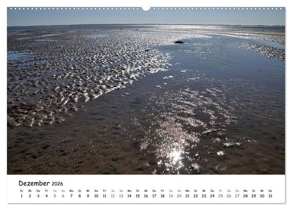Produktbild: F&ouml;hr und Halligwelt 2026 (hochwertiger Premium Wandkalender 2026 DIN A2 quer), Kunstdruck in Hochglanz