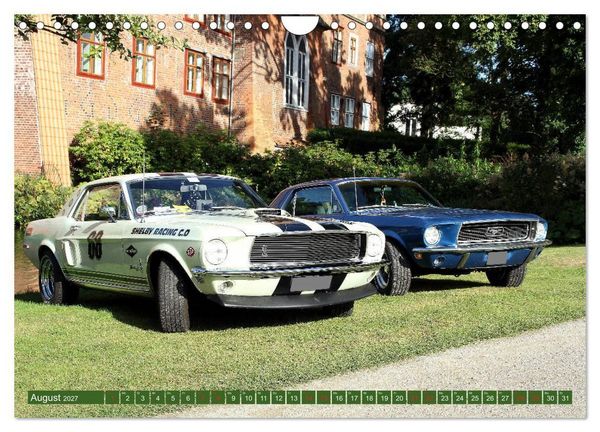 Produktbild: Oldtimer - Fahrzeuge die Geschichte schrieben (Wandkalender 2027 DIN A4 quer), CALVENDO Monatskalender
