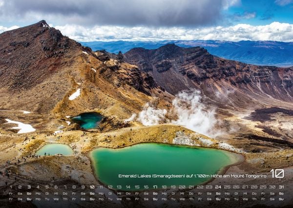Produktbild: Neuseeland - Das Land der langen wei&szlig;en Wolke - 2027 - Kalender DIN A2