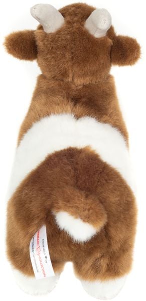 Produktbild: Teddy Hermann 91719 - Ziege stehend, braun/wei&szlig;, Pl&uuml;schtier, 22 cm