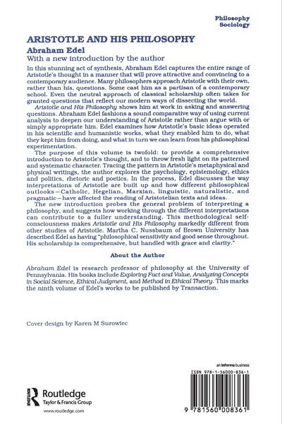 Produktbild: Aristotle and His Philosophy