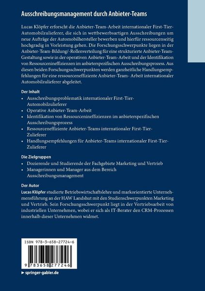 Produktbild: Ausschreibungsmanagement durch Anbieter-Teams