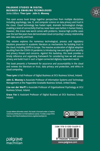 Produktbild: Data Privacy and Trust in Cloud Computing