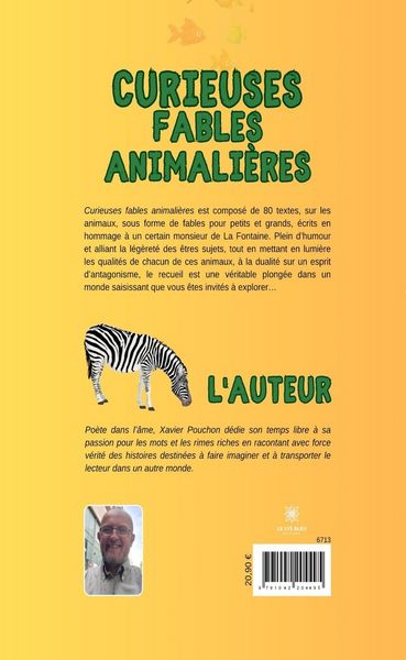 Produktbild: Xavier Pouchon: Curieuses fables animali&egrave;res