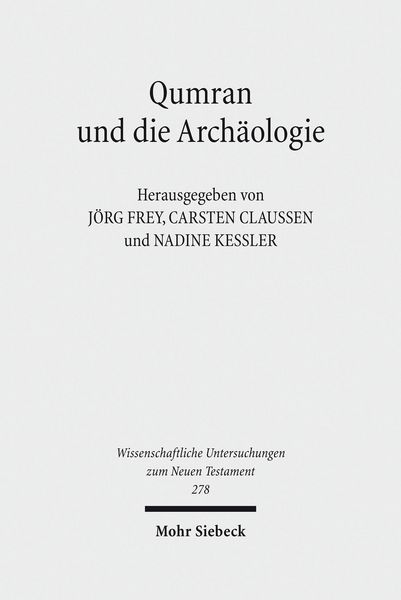Produktbild: Qumran und die Arch&auml;ologie