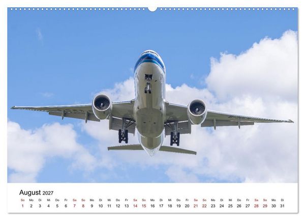 Produktbild: Boeing 777 Die Triple Seven (hochwertiger Premium Wandkalender 2027 DIN A2 quer), Kunstdruck in Hochglanz