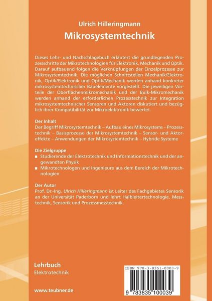 Produktbild: Mikrosystemtechnik
