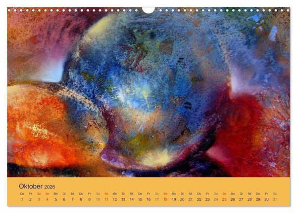 Produktbild: Kunstkalender 2026 - Augenblicke der Malerei (Wandkalender 2026 DIN A3 quer), CALVENDO Monatskalender