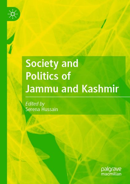 Produktbild: Society and Politics of Jammu and Kashmir