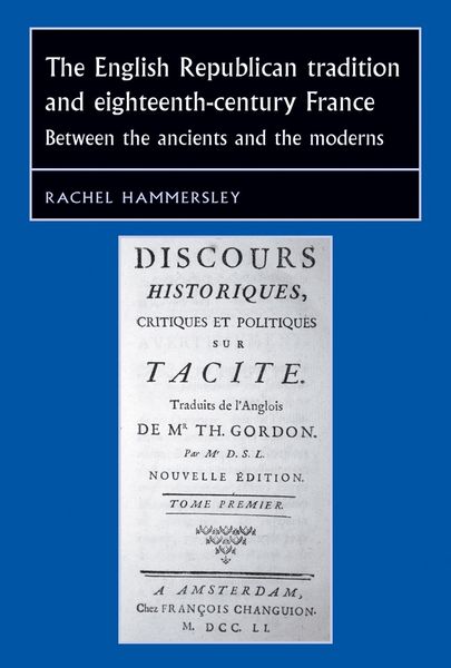 Produktbild: The English Republican tradition and eighteenth-century France