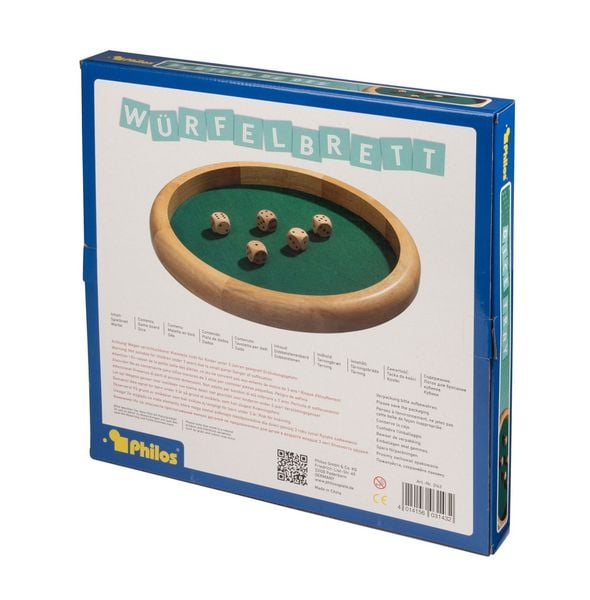 Produktbild: Philos 3143 - W&uuml;rfelbrett, extra gro&szlig; 40cm