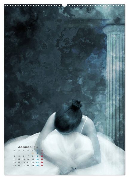 Produktbild: Ballerinen - Anmut, Eleganz und Leichtigkeit (hochwertiger Premium Wandkalender 2027 DIN A2 hoch), Kunstdruck in Hochglanz