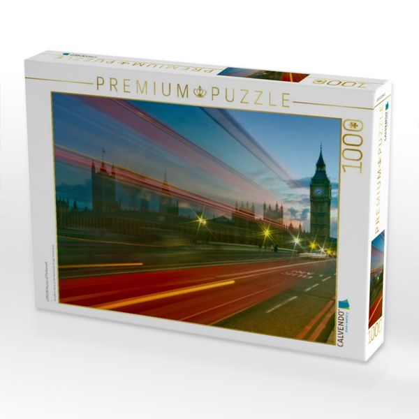 Produktbild: CALVENDO Puzzle LONDON Houses of Parliament | 1000 Teile Lege-Gr&ouml;&szlig;e 64x48cm Foto-Puzzle f&uuml;r gl&uuml;ckliche Stunden