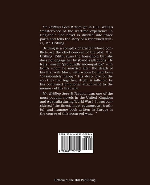 Produktbild: Mr. Britling Sees It Through